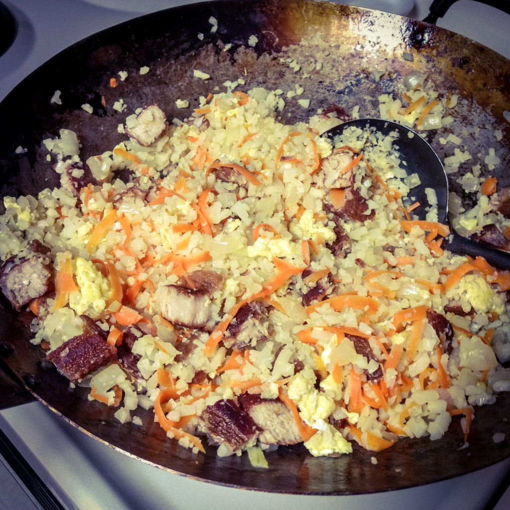 Pork Fried Cauli-Rice